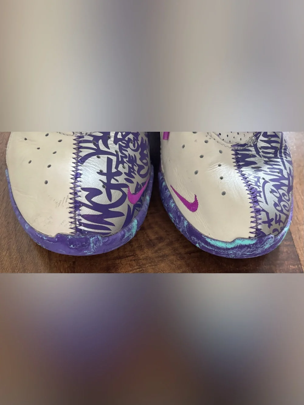 Nike LeBron XXII Frozen Grapes unisex boy girl youth basketball shoes 4.5 4 1/2